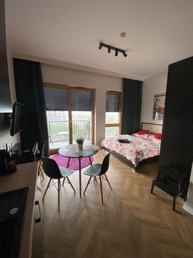 Apartament Nadmotlawie Estate Black Гданск Екстериор снимка